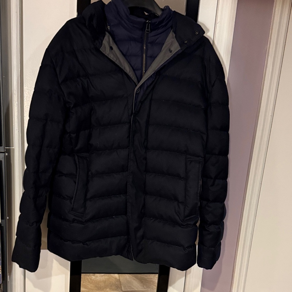 Cole Haan Black Puffer Jacket